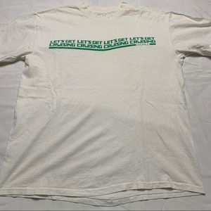 Vintage 80s Let’s Get Cruising Tee Shirt Size XL